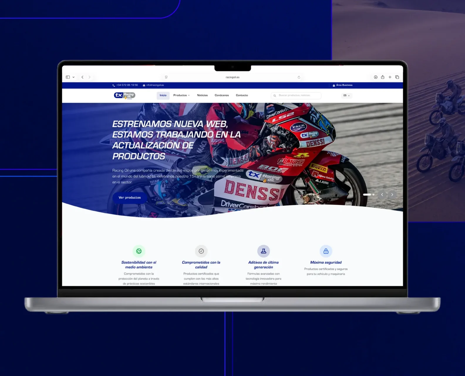 Web corporativa i catàleg de producte