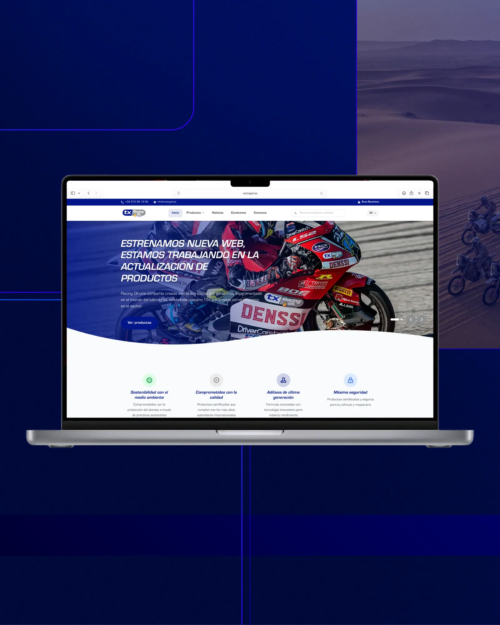Web corporativa i catàleg de producte